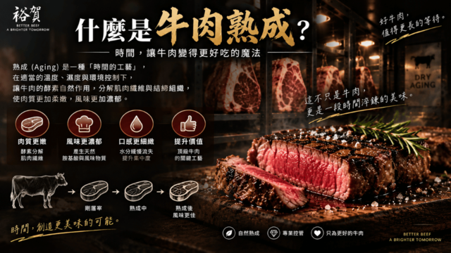 什麼是熟成？牛肉從屠體到餐桌的完整酵素作用解析