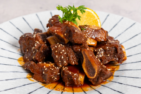 香橙牛肋排